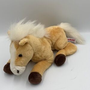 Aurora World "Flopsie" collection Butterscotch Palomino pony stuffed horse Toy